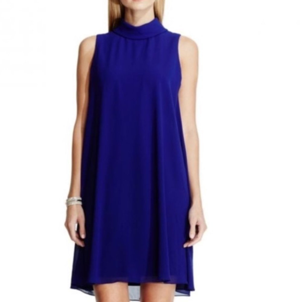 NWT Vince Camuto Roy Blue Flowy Dress size 6
